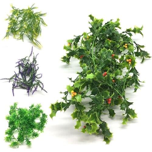 Artificial Lvy Green Leaf Wreath Plant Vine Leaf Climber Green Leaf Family Wedding DIY Garden Flower Office Wedding Wall Decor