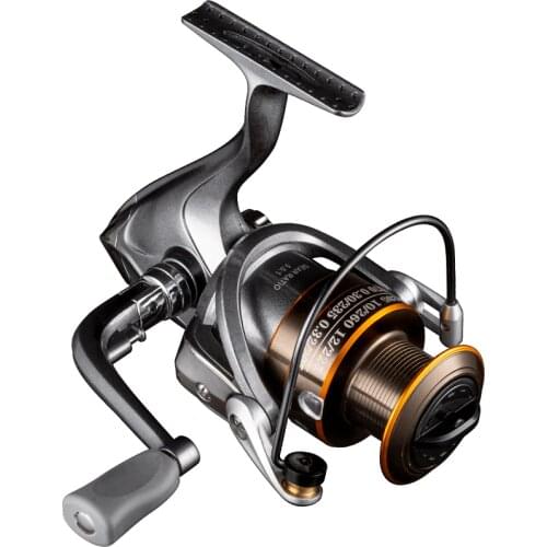 ZUKIBO Non-Gap Spinning Reel Full Metal Wire Cup 5.5:1 Fishing Reel 7KG Max Drag Aluminium Handle Saltwater Fishing Accessory