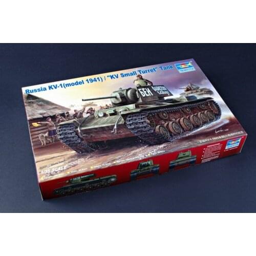 Trumpeter 00356 1/35 Russia KV-1(model 1941)Tank - Scale Model Kit