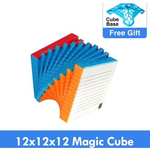 Moyu cubing classroom meilong 12x12x12 Cube Magic Speed 12x12 cubo Mofangjiaoshi Magic Cubes Speed Puzzle Cubes Toys Cubo-magico