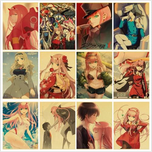 DIY Diamond Painting DARLING IN FRANXX Zero Two Complete Diamond Mosaic Kit Set Wall Living Room Decoration Painting Family Bedr