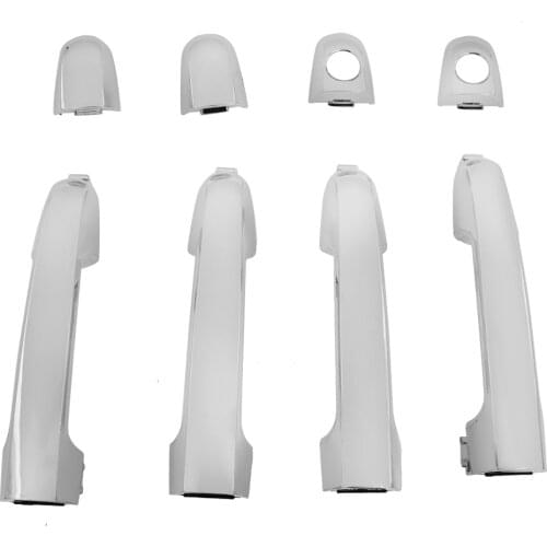 Outside Door Handles Replacement Handles fit for Hyundai Elantra 2007-2011 Left Right Front Rear Car Exterior