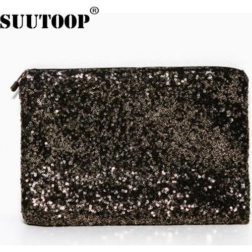 2018 New product Fashion Women Clutch Bags Dazzling Glitter Sparkling Women Handbag Fashion Sequins Women Evening Bag small bags