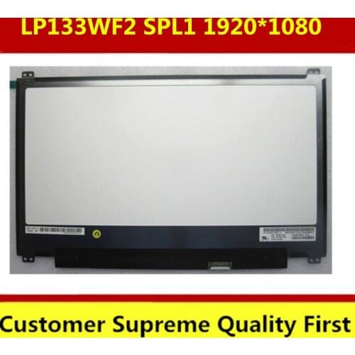 New 100% test 13.3" Lcd Monitor 1920x1080 FHD eDP 30 Pins Laptop Lcd Screen LP133WF2(SP)(L1)