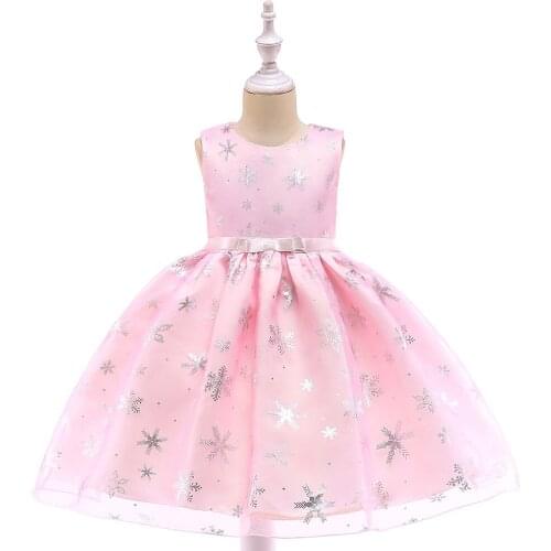 Girls Dress Flower Cake Tutu Kids Clothing Elegent Dresses For Girls Children Dress Cute Princess Party Custumes 3-10 Years