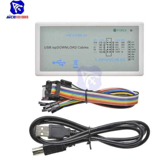 Diymore Lattice USB Download Programmer ISP Download Cable with USB Cable Jumper Wire JTAG Line