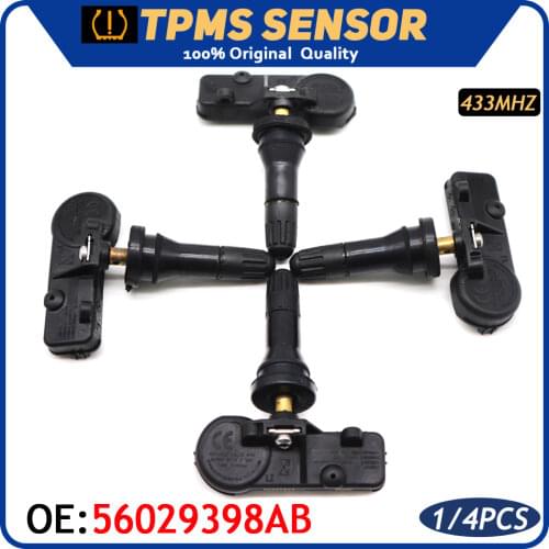 TPMS Tire Pressure Monitor Sensor 56029398AB For DODGE CHALLENGER CHARGER DURANGO GRAND CARAVAN JOURNEY 2010-2016
