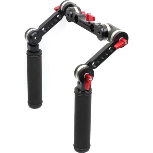 ARRI Type Rosette Dogbone Extension Arm Handle Grip H6 fr 4K 8K Film Camera Rig Support Matte Box Follow Focus Tripod Armor Cage