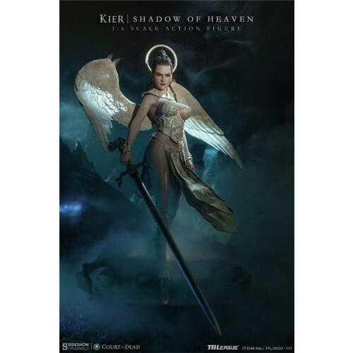 In Stock 1/6 TBLeague PL2020-171 Court of Death Cole Valkyrie Female Light Skirt Model For Usual 12inch Rubberized Body Figures