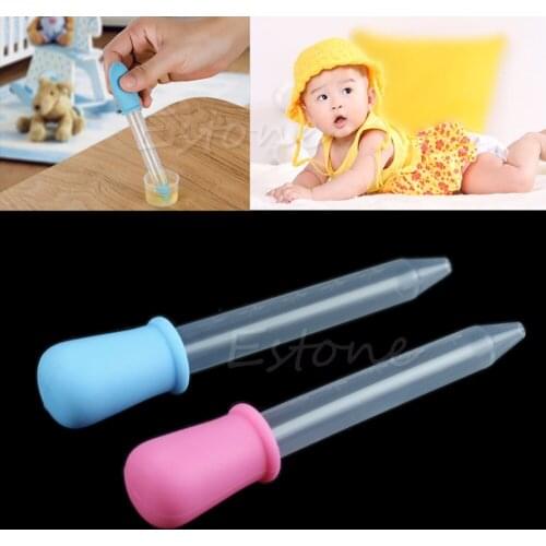 1PC 5mL Dropper Type Given Medicines Device Clear Plastic Baby Kids Feeding Medicine Liquid Eye Ear Dropper Pipette Dropshipping