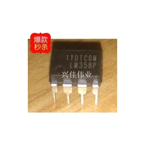 10PCS New LM358P LM358 LM358N DIP8 Low Power Dual Operational Amplifier