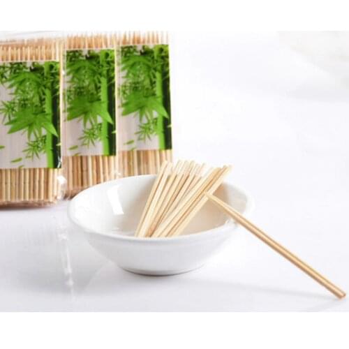200 Pcs/bag Bamboo natural eco-friendly Toothpicks Oral Wooden Tooth Pick Care AU352