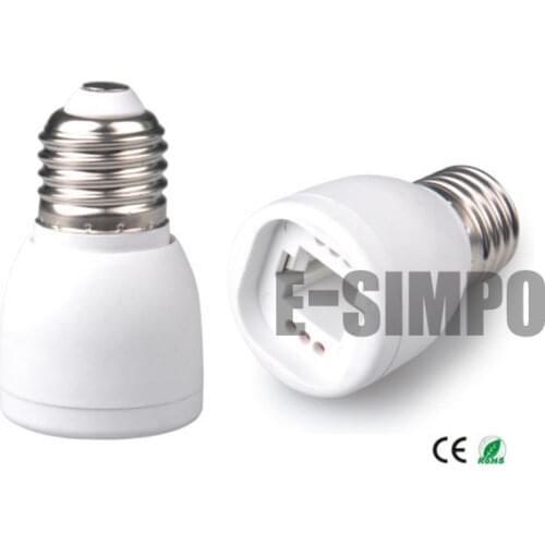 1pc E27/E26 to G23 G24 Lamp base light socket lamp holder converter adapter 2/4P G24 G23 fit GX23 can not fit,NO Ballast Inside