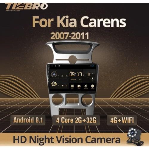 TIEBRO 2DIN Android 9.0 Car Radio For Kia Carens 2007 2008 2009 2010 2011 Car Multimedia Player Stereo Head Unit GPS Navigation