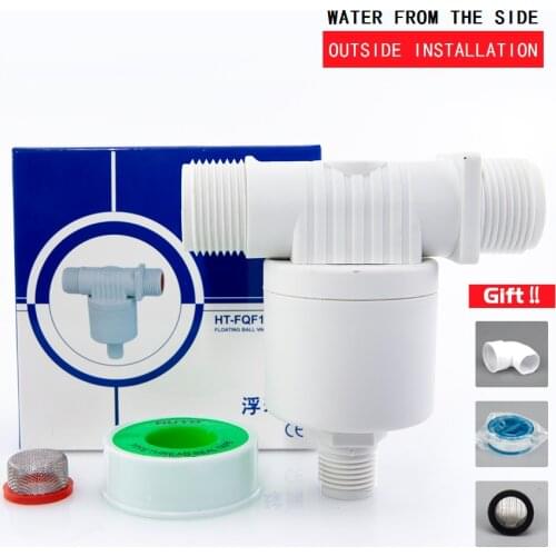 Automatic Water Level Control Valve Tower Tank Floating Ball Valve installed outside the tank HT-FQF1/2-3 1/2" 3/4" 1"