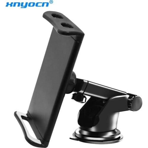 For Ipad Pro 10.5 4~11'' Car Tablet Stand Holder Windshield Mount Suction Holder For Ipad Air Samsung Huawei Tab Car Lazy Holder