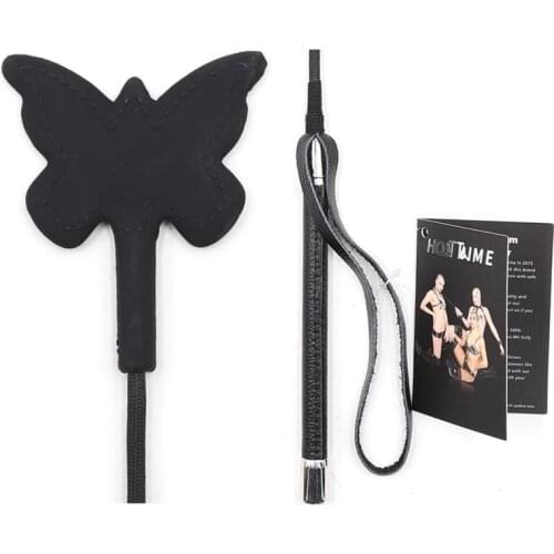 New Bdsm Black Whip Bondage Porn Punishment Fetish Leather Spanking Sex Toy Lovers Riding Crop Couple Flirting Accessories