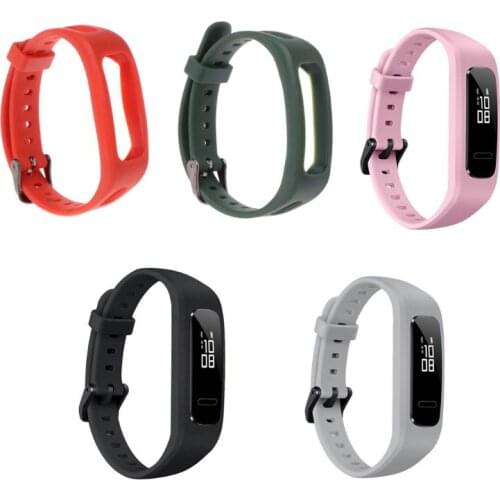 New Wrist Band Strap Watchband TPU Adjustable Bracelet Sports Replacement for Huawei 3E/ Honor Band 4 Running Version