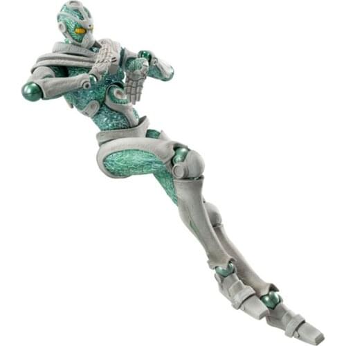 Original Medicos Hierophant Green Model Bizarre Adventure Action Figure Toy