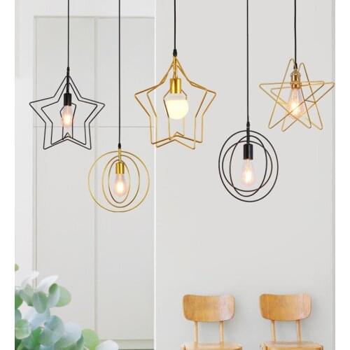 Nordic glass ball gold pendant light industrial design art cocina accesorio lampes suspendues luzes de teto ventilador de techo