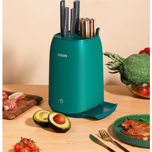 GY Xiaomi PICOOC Chopsticks Sterilizer UV Household Small Storage Knife Holder Sterilization Tube Basket Storage Draining Drying