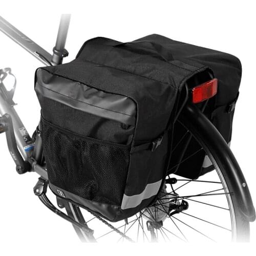 ROSWHEEL Sahoo Series 142004 2 in 1 Mountain Road Bicycle Bike Trunk Bags Cycling Double Side Rear Rack Tail Seat Pannier