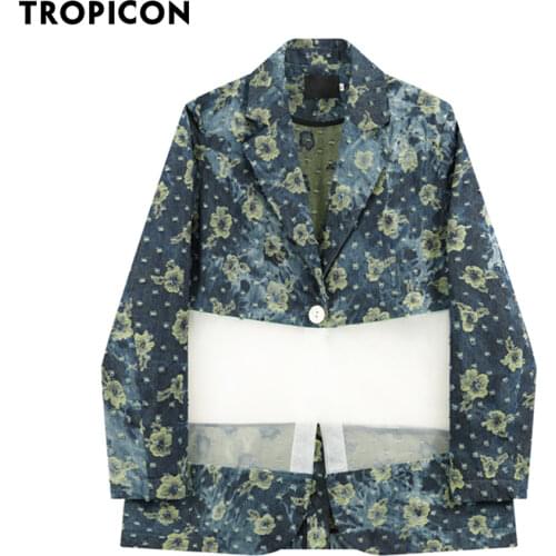 Женские джинсовые пиджаки TROPICON China At AliExpress