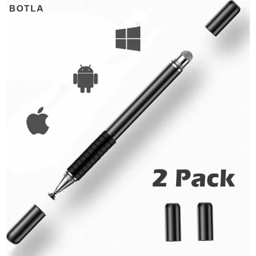 Android Universal Capacitive Rubber Disc Tip Stylus Pen, For Touch Screen Apple iPad Huawei Samsung Xiaomi IOS Microsoft Google