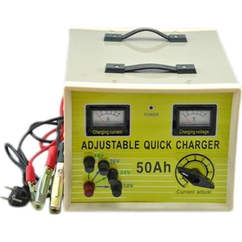 Universal charge current 50A 12V 24V 36V electric charger station 48v car battery
