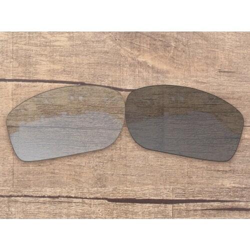 Vonxyz Grey Photochromic Mirror Polarized Replacement Lenses for-Oakley Valve New 2014 Frame