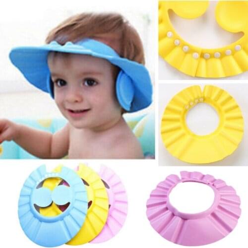 2019 Brand New Style Infant Kid Adjustable Shampoo Cap Bathing Cap Hat Wash/Cut Hair Block The Sun Protect EyeEar
