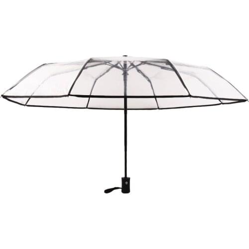 2021 NEW Small Fashion Folding Umbrella Rain Women Gift Men Mini Pocket Parasol Girls Portable Transparent Travel UMBRELLAS