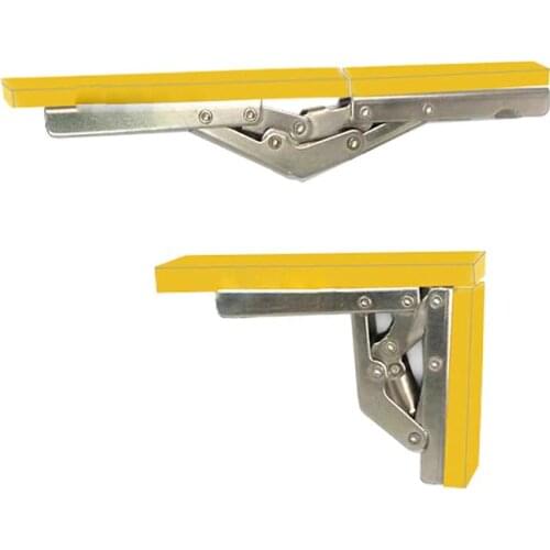90 Degree Folding Door/Shelf Hinge Hidden Bracket Table Holder Furniture Parts
