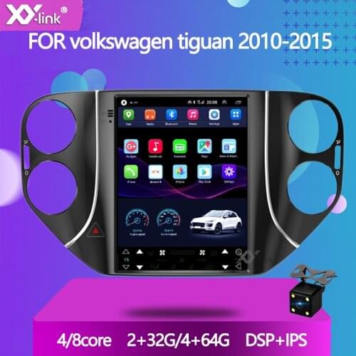 9.7" Tesla Style Android 10.0 Car Stereo gps navi for Volkswagen tiguan 2010-2015 multimedia player autoradio audio no 2 din