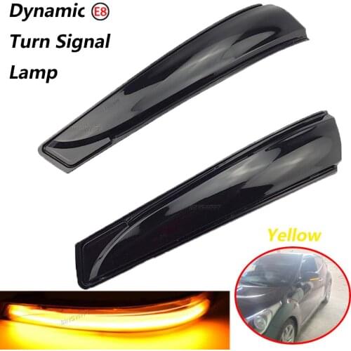 Car LED Dynamic Turn Signal Light For Hyundai I30 Elantra Avante MK5 MD Veloster Mirror Streamer Light 2011 2012 2013 2014 2015
