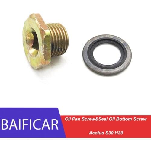 Baificar Brand Genuine High Quality 1PCS Oil Pan Screw&Seal Oil Bottom Screw For Aeolus S30 H30 Free Shipping