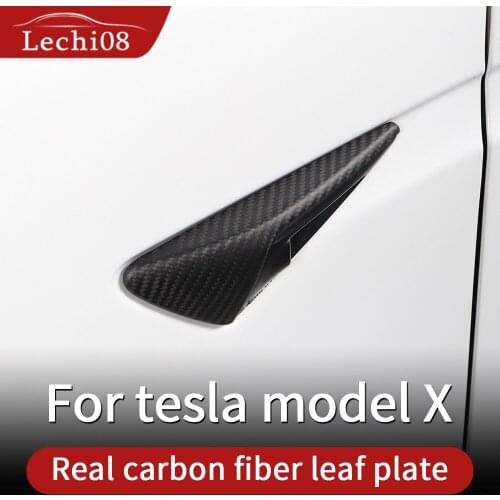 Leaf board decoration For Tesla model 3 accessories/car accessories tesla model y model S Xmodel 3 carbon tesla model S X