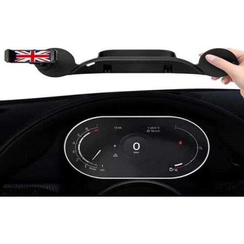 Phone Holder In Car Dashboard GPS Mount Stand For iPhone Telephone Support Mini Cooper Styling Accessories 2021 New