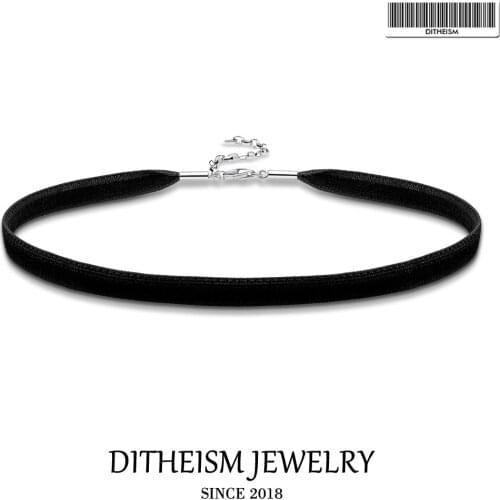 Ditheism Silver Chokers