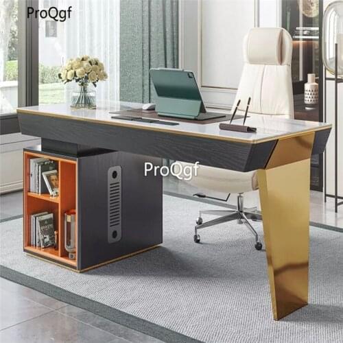 Prodgf 1Pcs A Set Arts Boss CEO Office Table Desk(no chair)