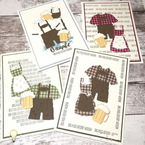 Cloth Metal Cutting Dies Stencil Scrapbooking DIY Album Stamp Paper Card Emboss