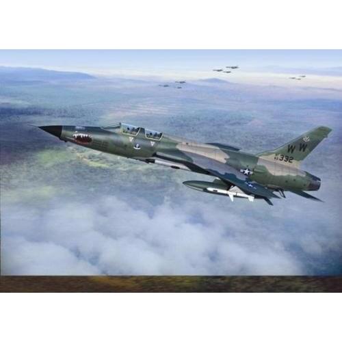 Trumpeter 01618 1/72 Bomber American F-105G Wild Weasel Aircraft Model Airplane TH05487-SMT2