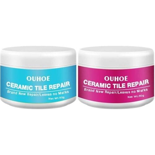 Ceramic Tile Repair Paste Tub Tile Repair Kit Porcelain Ceramic Items Cream Chip Floor Home Tools Repairing Crack Paste Rep G0S2