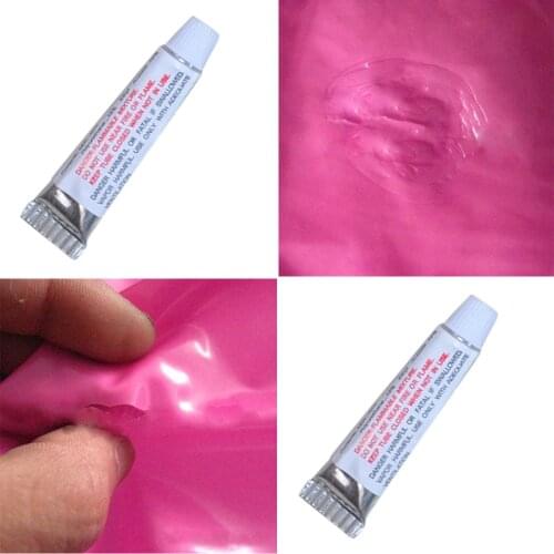 5pcs PVC Adhesive Repair Tools Set For Inflating Products Swim Ring Air Bed Boats Inflatable Repair Glue Tube Patch Kit