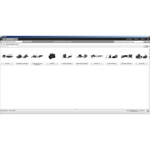 New Holland AG Agricultural Latin America EPC 02.2021 Spare Parts Catalog