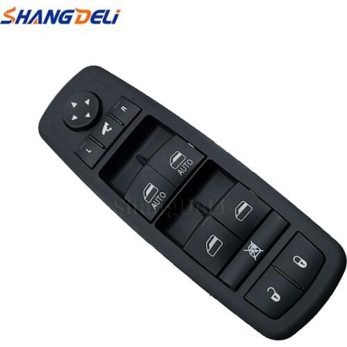 68110867AB Power Window Control Switch Window Lifter Switch Button Front Left for Dodge Ram 1500 2500 3500 2012 -2015