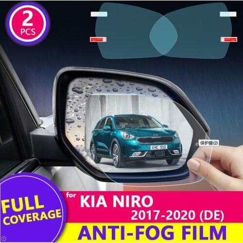 Full Cover Rearview Mirror Anti Fog Film for KIA NIRO 2017 2018 2019 2020 DE Protective Rainproof Films Car Accessories Anti-Fog