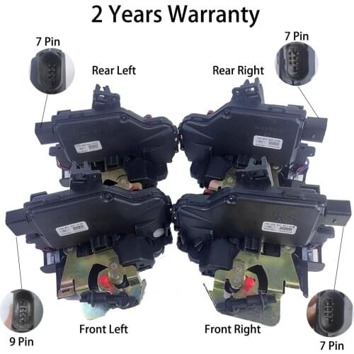 Door Lock Actuator Front Left For AUDI A4 A6 RS4 GALLARDO 4B1837015G/B 401837015