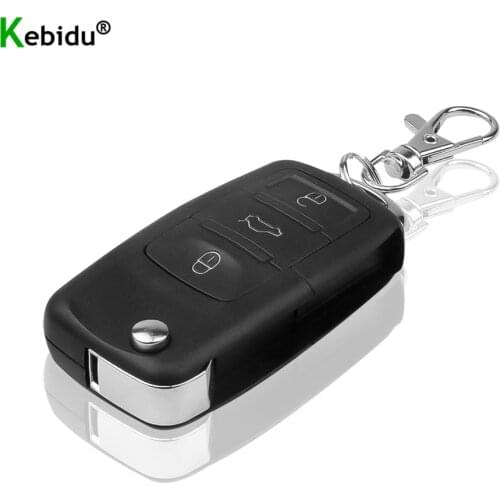 Foldable 433Mhz Copy Remote Control 3 Buttons Alarm Duplicator Cloning Code 433.92Mhz RF Transmitter For Garage Gate Door Opener