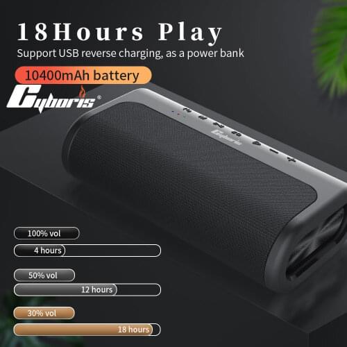 80W Power Bank Subwoofer 10400mAh Battery BT Speaker Home Theatre System Stereo Professional Audio Sound Bar Party Speakers